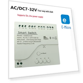 Умный WiFi и Bluetooth модуль релейного переключателя — Умные модули, GadgetGrip