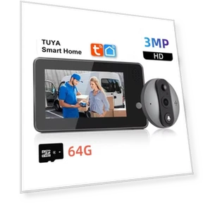 Беспроводной Wi-Fi видео дверной звонок — Домашние системы безопасности, wmlike mz