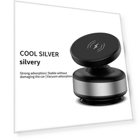 Беспроводное зарядное устройство 15 Вт с вращающимся на 360 градусов автомобильным держателем — Комплекты для установки в приборную панель, JOHO