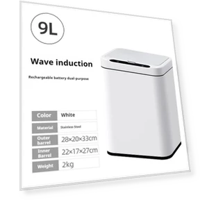 Мусорное ведро с автоматическим датчиком — Кухонные урны, Homedepot