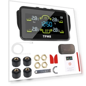 Цифровая система контроля давления в шинах с солнечной зарядкой — Дополнительные системы, Lntelligent Living Hall