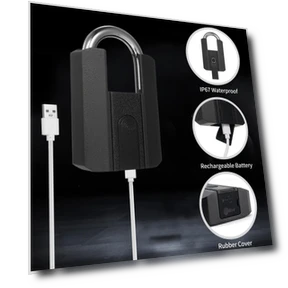 Умный замок с отпечатком пальца — Замки для ворот, Painter