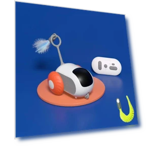 Умная интерактивная машинка для кошек — Игрушки для питомцев, Luminaire Lighting Mall