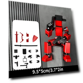 Многосочлененный подвижный робот-трансформер — Конструкторы, GYROBALL