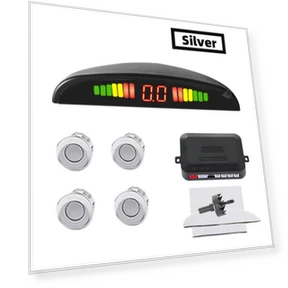 Парковочный радар с LED дисплеем и 4 датчиками — Камеры и сигнализации заднего вида, IKEA Supermarket