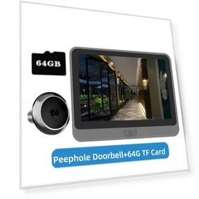 Дверной звонок с камерой — Домашние системы безопасности, Jakemy