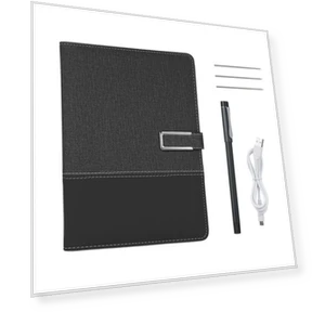 Умная ручка с кожаным блокнотом — Фитинги, TOMTOP