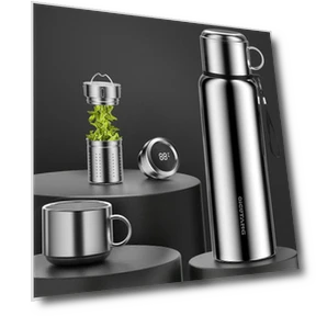 Умный термос с дисплеем температуры — Бутылки для воды, Living Mall