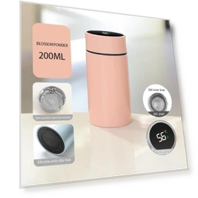 Умная термос-бутылка для воды с интеллектуальным дисплеем температуры — Бутылки для воды, Anqin