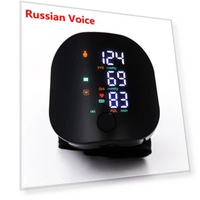 Портативный автоматический тонометр на запястье с сенсорным LED-экраном — Мониторы артериального давления, Storage Space MALL