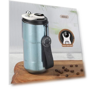 Термос из чистого титана с интеллектуальным дисплеем — Подогреватели напитков, Cozy Cottage-Relax