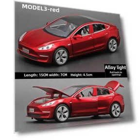 Игрушечный автомобиль Tesla Model 3 — Игрушечные транспортные средства, AI Supermarket