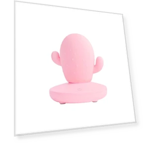 USB светодиодный сенсорный затемняющий силиконовый ночник кактус — Ночники, We Satisfied