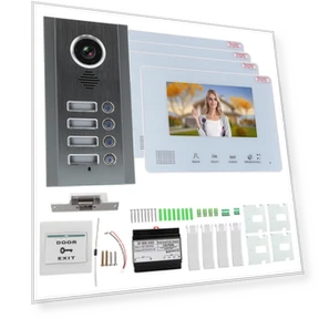 Прямой пресс-тип умный видеодомофон — Домашние системы безопасности, Neoglint