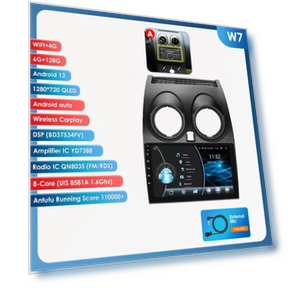 Умная автомобильная мультимедийная система с Android Auto и CarPlay — Автомагнитолы, Hizpo