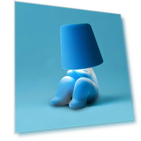 Прикроватная сенсорная консольная лампа с бархатным украшением — Настольные лампы, Living style