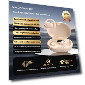 Беспроводные наушники с открытым ухом — Внутриканальные наушники, Pento Smart