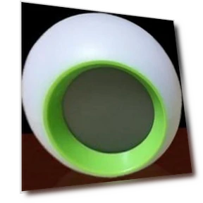 Круглый светодиодный цифровой будильник с сенсорным управлением — Часы, AKA005