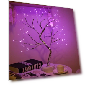 Креативный светодиодный светильник в виде звезды на елке с жемчугом — Ёлки, Voyex