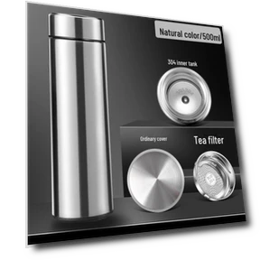 Умная термокружка с цифровым дисплеем температуры — Термосы, Tay Fearless