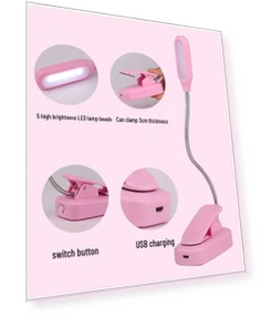 Светодиодная настольная лампа с зарядкой через USB — Настольные лампы, AI Supermarket