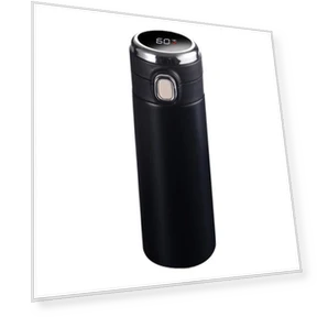 Светодиодная цифровая дорожная кружка-термос — Подогреватели напитков, Chic Interiors