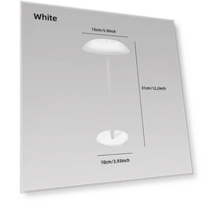 Светодиодная сенсорная настольная лампа с зарядкой через USB — Настольные лампы, Chic Home