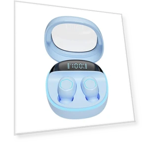 Беспроводная Bluetooth-гарнитура Mini TWS In-ear с цифровым дисплеем — Внутриканальные наушники, Admisitr