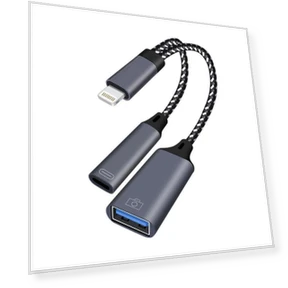 Многофункциональный адаптер OTG — USB хабы, Apple