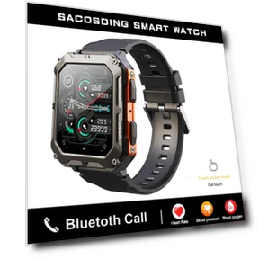 Спортивные умные часы для мужчин — Умные часы, Tiktop2