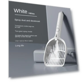 Умная совковая лопатка для кошачьего туалета с функцией распыления — Совки для наполнителя, Hongpei