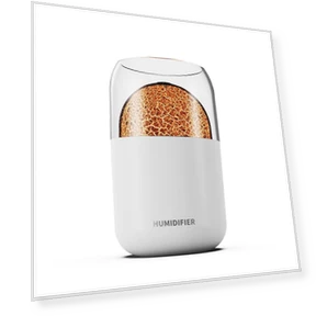 Бесшумный USB-увлажнитель воздуха с двумя насадками и ночником — Увлажнители воздуха, Small Appliances