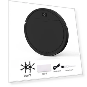 Умный робот-пылесос 4 в 1 — Роботы-пылесосы, Peach Bloom