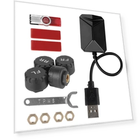 Система мониторинга давления в шинах с внешними датчиками — Дополнительные системы, LEEPEE