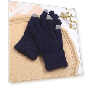 Перчатки для сенсорных экранов унисекс с ананасом — Перчатки, CrossCart