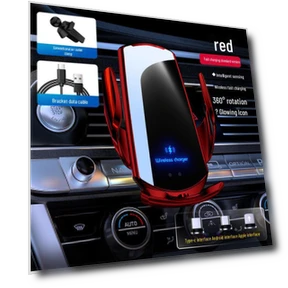 Беспроводной автомобильный держатель для телефона с индукционной подставкой — Комплекты для установки в приборную панель, AI Supermarket