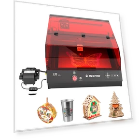 Лазерный гравер и резак X4 Pro 22W — Гравировальные станки и инструменты, Mecpow