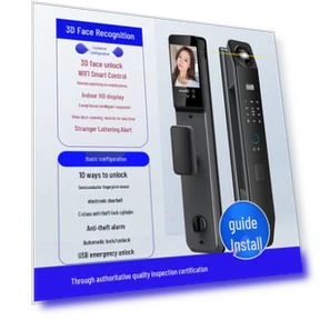 Умный электронный дверной замок — Электрозамок двери, ToolCraft