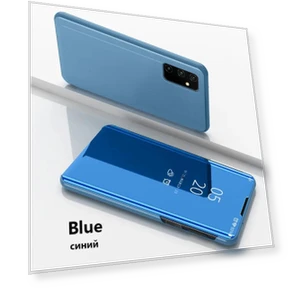 Умный зеркальный флип-чехол — Чехлы-книжки, Samsung