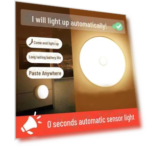 Умный светодиодный ночник с датчиком движения и дистанционным управлением — Ночники, WoW Home