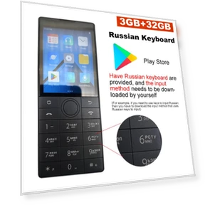 Смартфон с сенсорным экраном и T9-клавиатурой — Планшеты, QIN