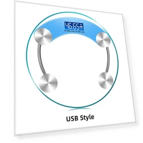 Прозрачные круглые весы — Весы для контроля веса, Essager Electronic