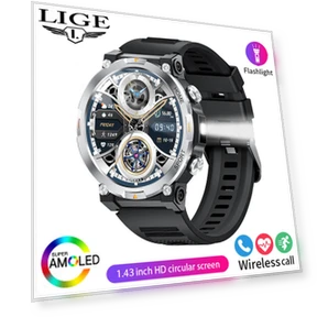 Умные часы с AMOLED дисплеем — Умные часы, LIGE