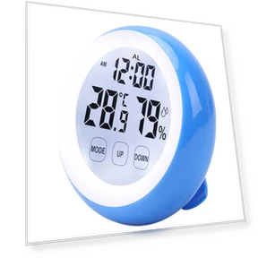 Круглый будильник с сенсорным экраном — Часы, Factory Discount Outlet