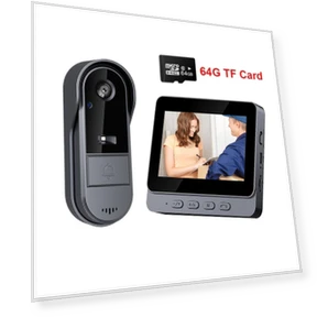 Цифровой дверной просмотрщик — Домашние системы безопасности, wmlike mz