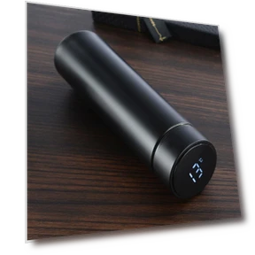 Градиентная изоляционная кружка с дисплеем температуры — Термосы, Flowerbouquet