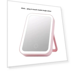 Светодиодное косметическое зеркало с сенсорным экраном — Компактные и дорожные, Makeup Kits