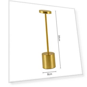 Светодиодная настольная лампа с сенсорным датчиком — Настольные лампы, Yiran Furniture