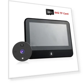 Умный глазок дверной звонок — Домашние системы безопасности, Jakemy