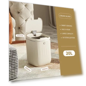 Умный мусорный бак с УФ-светом — Мусорные корзины, Homedepot